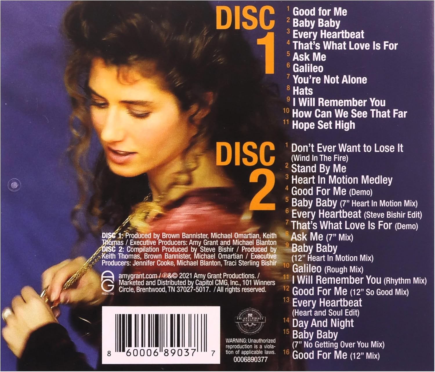 Various Amy Grant-Heart In Motion 30 Years (CD)