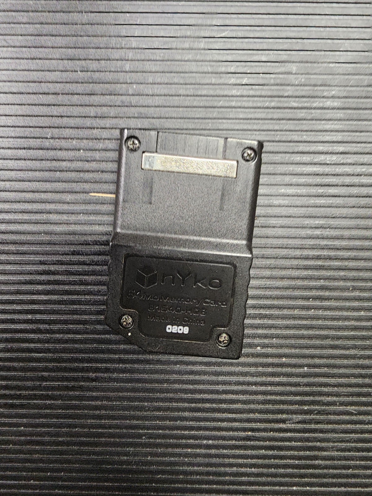 Nyko GameCube 64mb Memory Card - Used - Loose - Tested and Working
