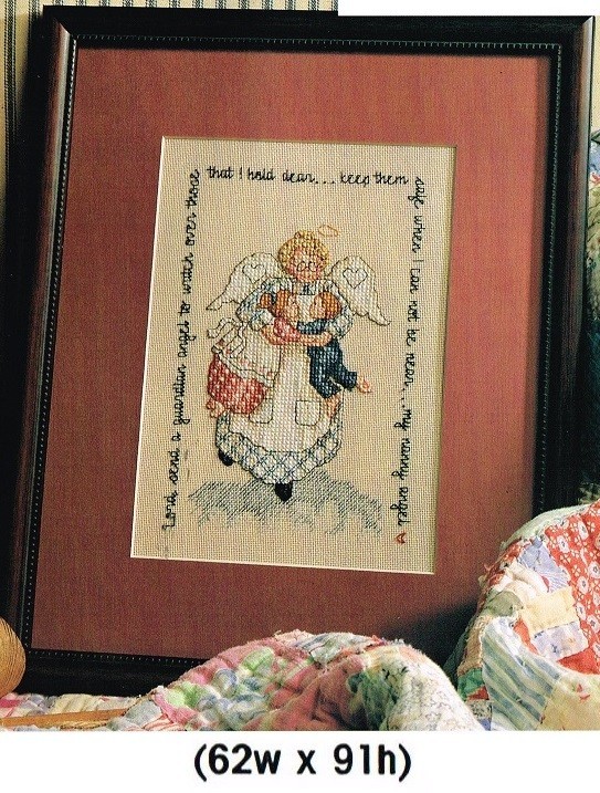DIVINE NANNY  CROSS STITCH PATTERN ONLY  -  KN   WUA