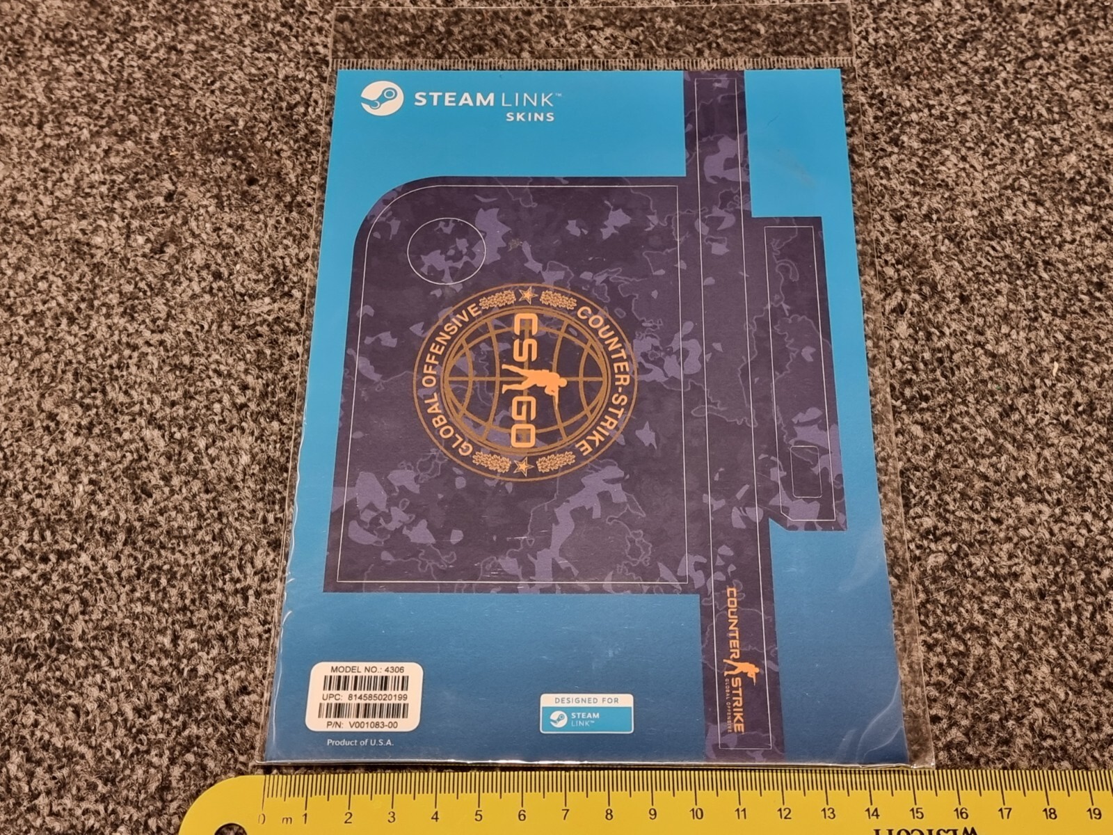 VALVE STEAM LINK OFFICIAL CONSOLE SKIN KIT DECAL NEW! GENUINE Counter Strike GO