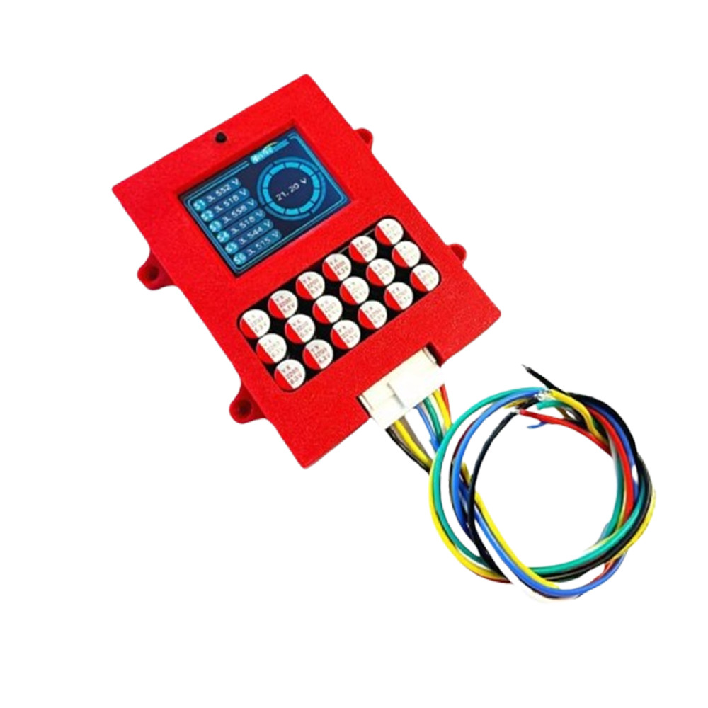6S 5A Capacitor Active Balancer with Voltage Display LTO Battery EqualizercUsU