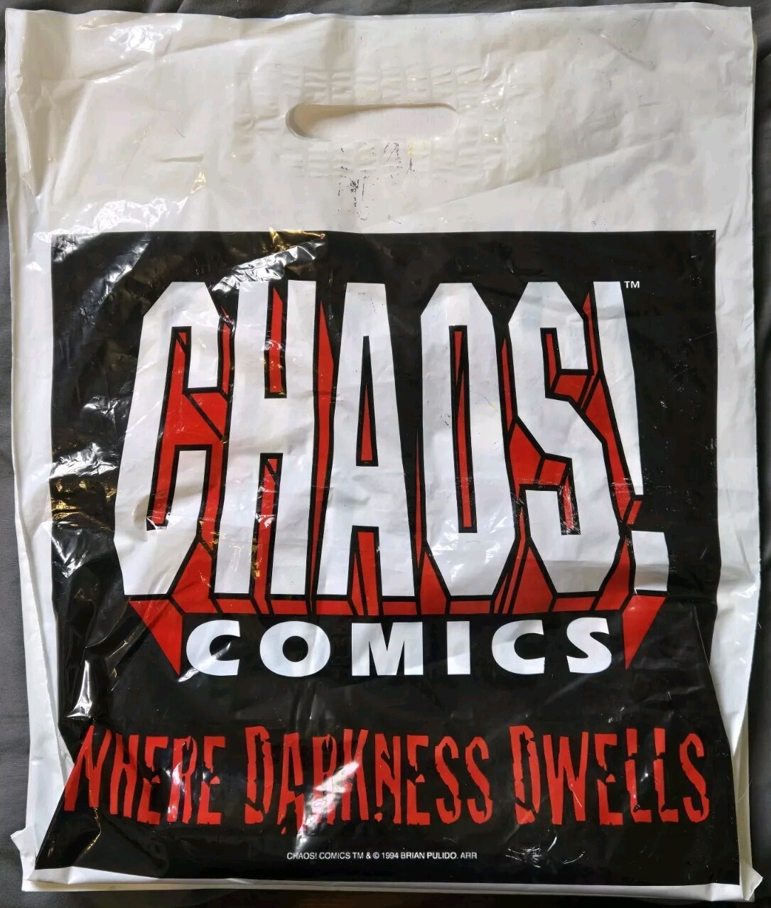 Chaos Comics Plastic Bag 1994 Evil Ernie, Lady Death