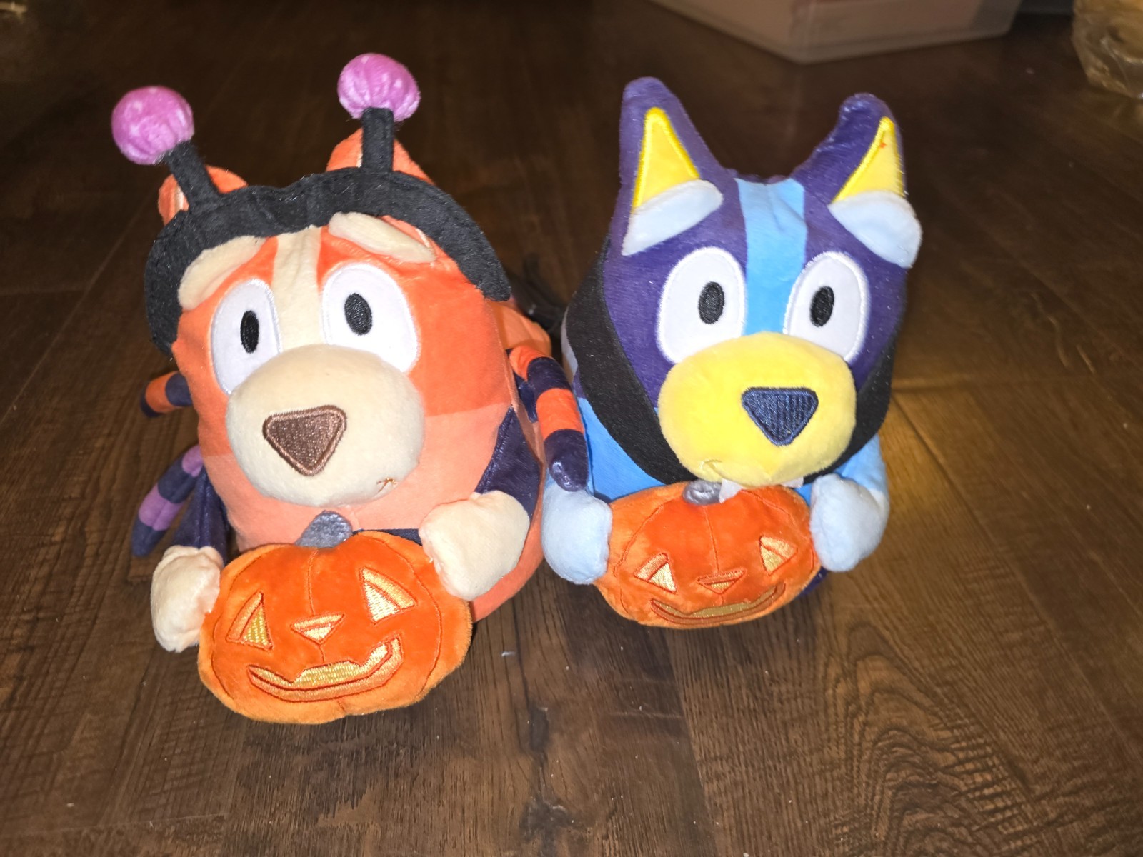 Bluey & Bingo Halloween Adult Slippers 7-8 Pumpkin Edition New NWT