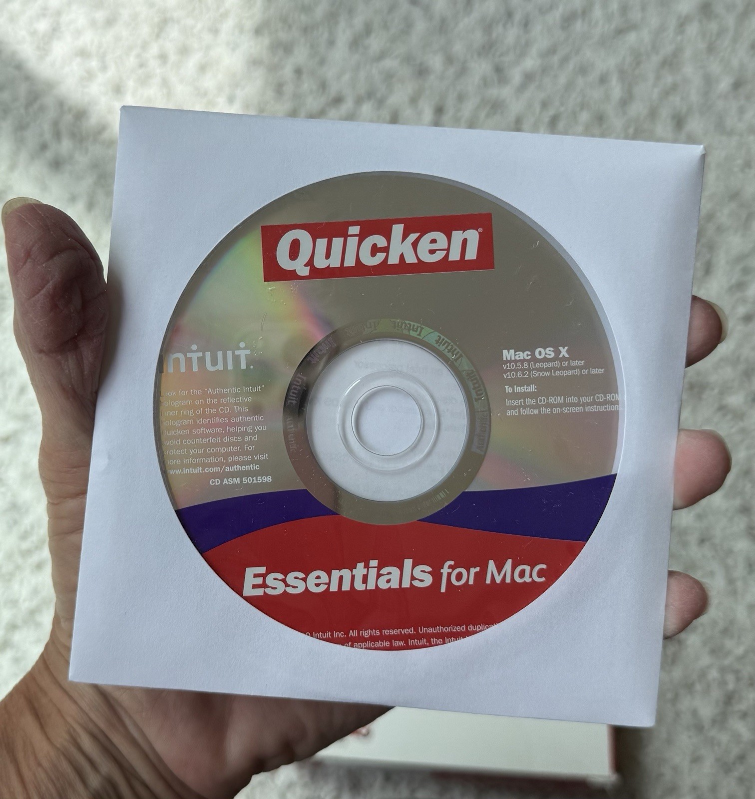 Quicken Essentials for Mac (2010 version)