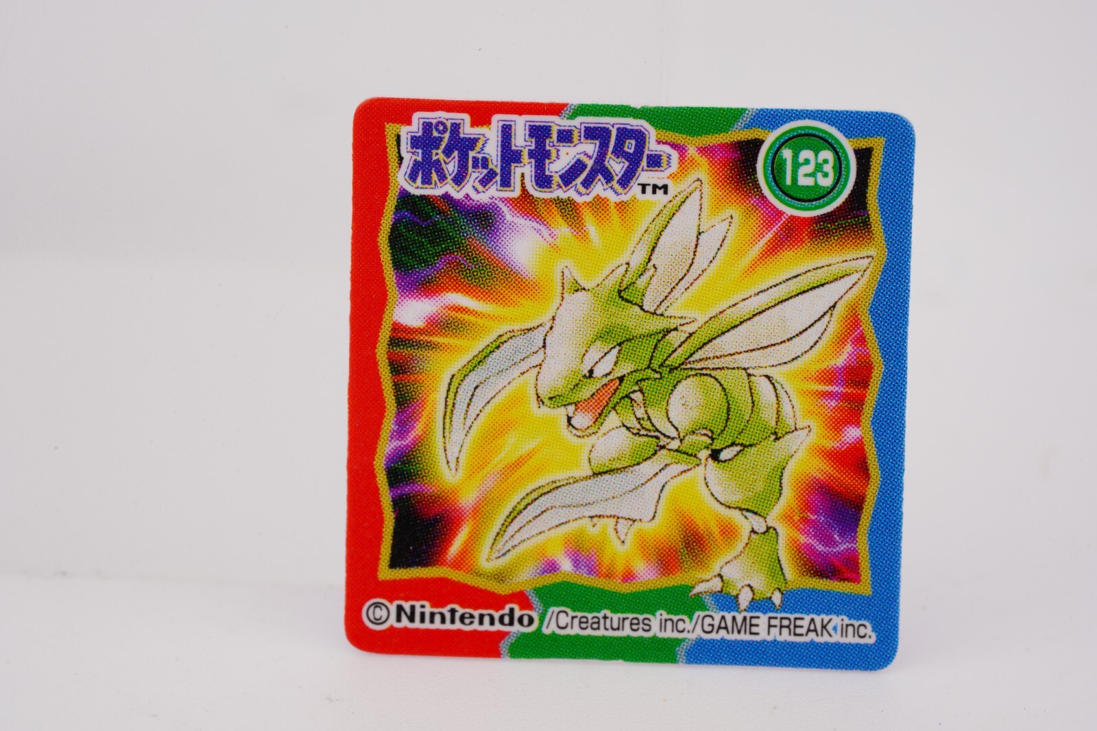 Scyther Pokemon Bros GB Pocket Mini Card