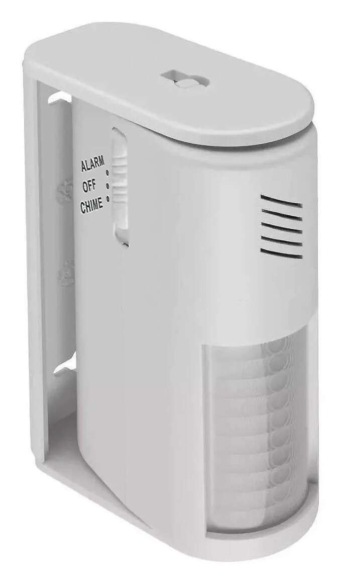 2-In-1 Motion Detection Alarm Entry Chime Alert 90dB Siren Sound Home Security