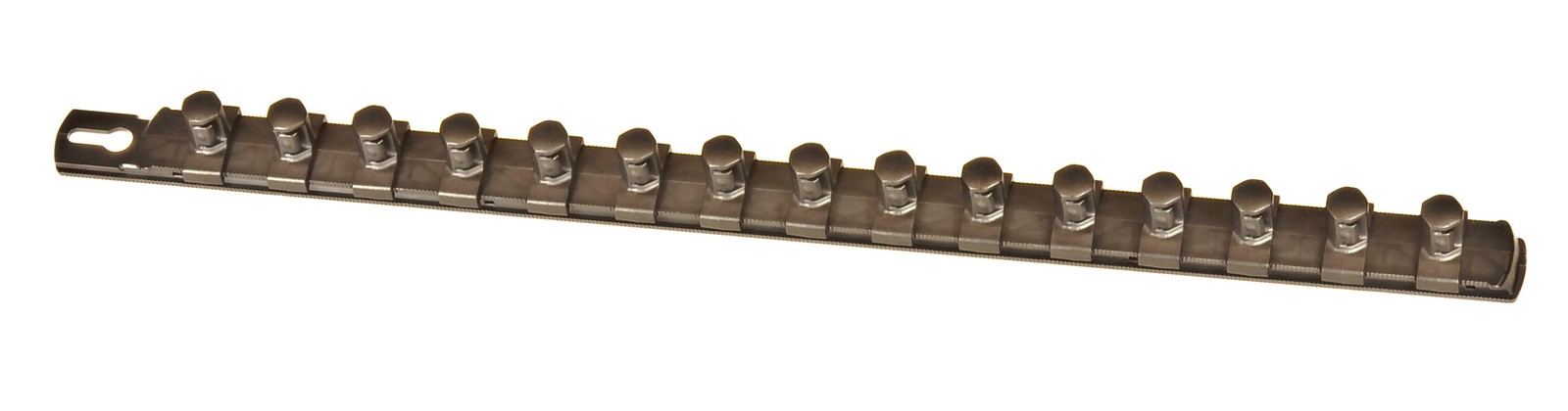 Ernst 8422 1/2 Inch Drive DURA-PRO Twist Lock Socket Organizer Rail Black