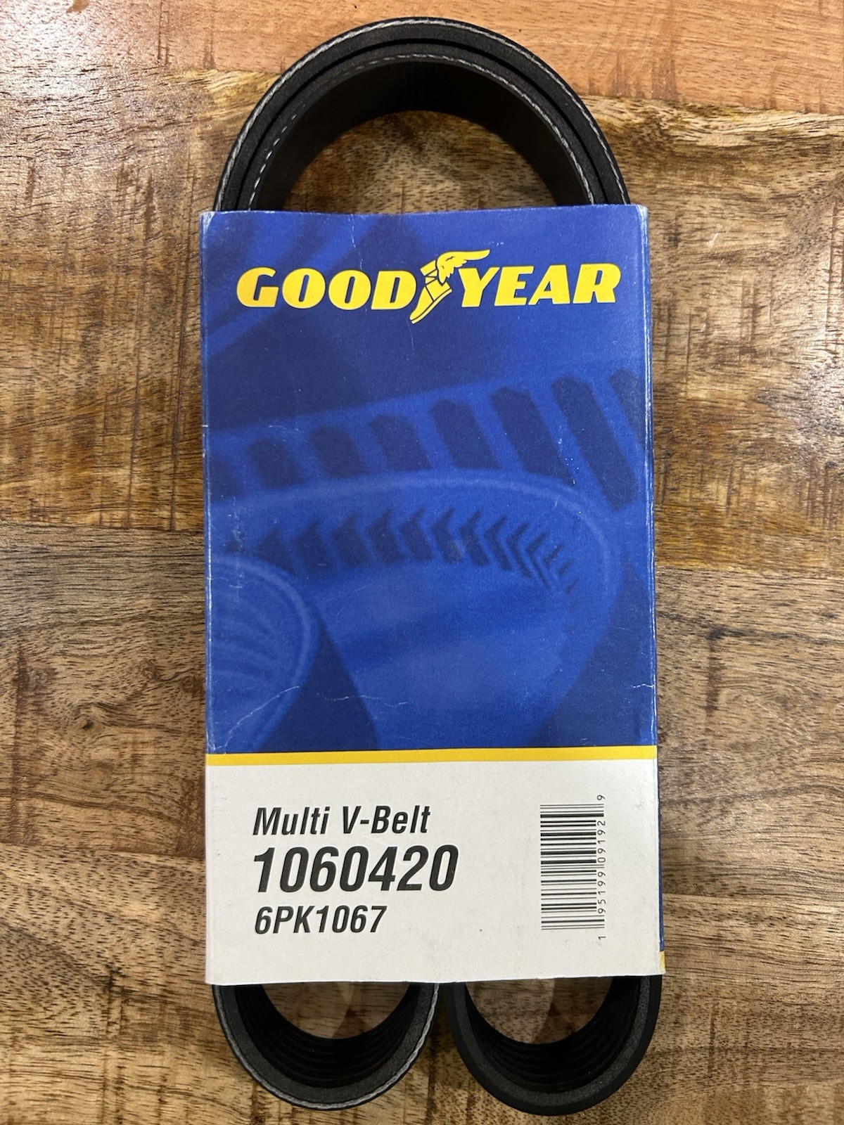 Goodyear Belts 1060420 Serpentine Belt, 6-Rib, 42" Length
