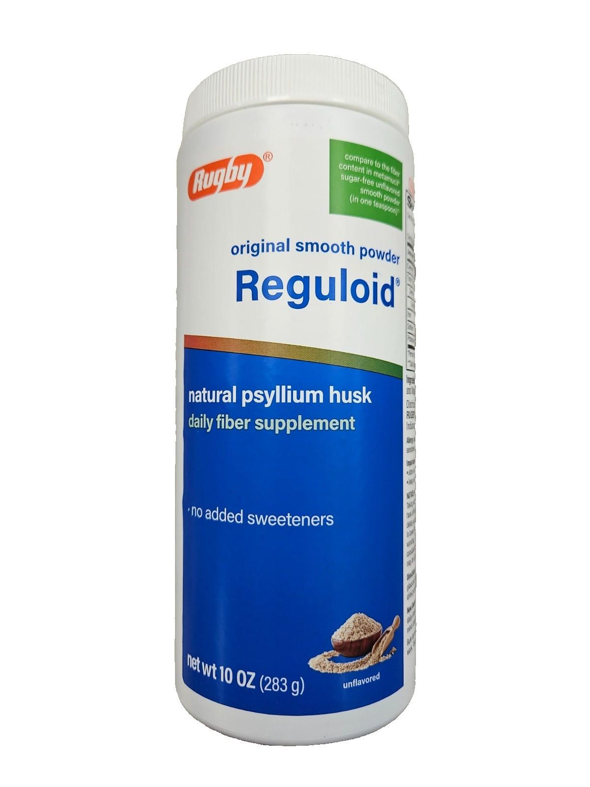 Rugby REGULOID Laxative Powder SUGAR FREE Regular Flavor 10oz  ^^