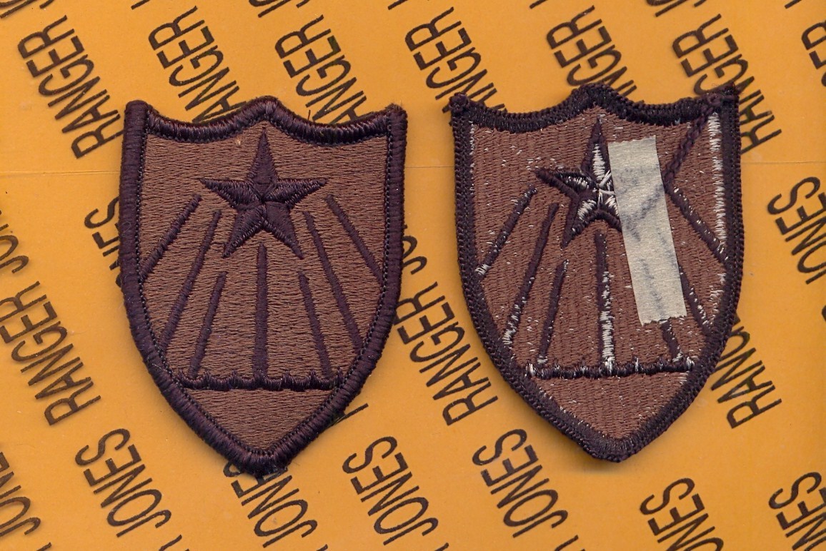 US Army Minnesota National Guard ARNG OD Green & Black patch m/e