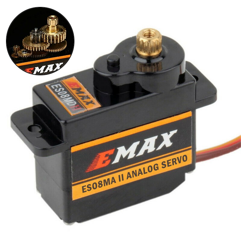 DEADBOLT ES08MA Metal Gear Micro Servo For SCX-24 RC Helicopter Airplane Boat