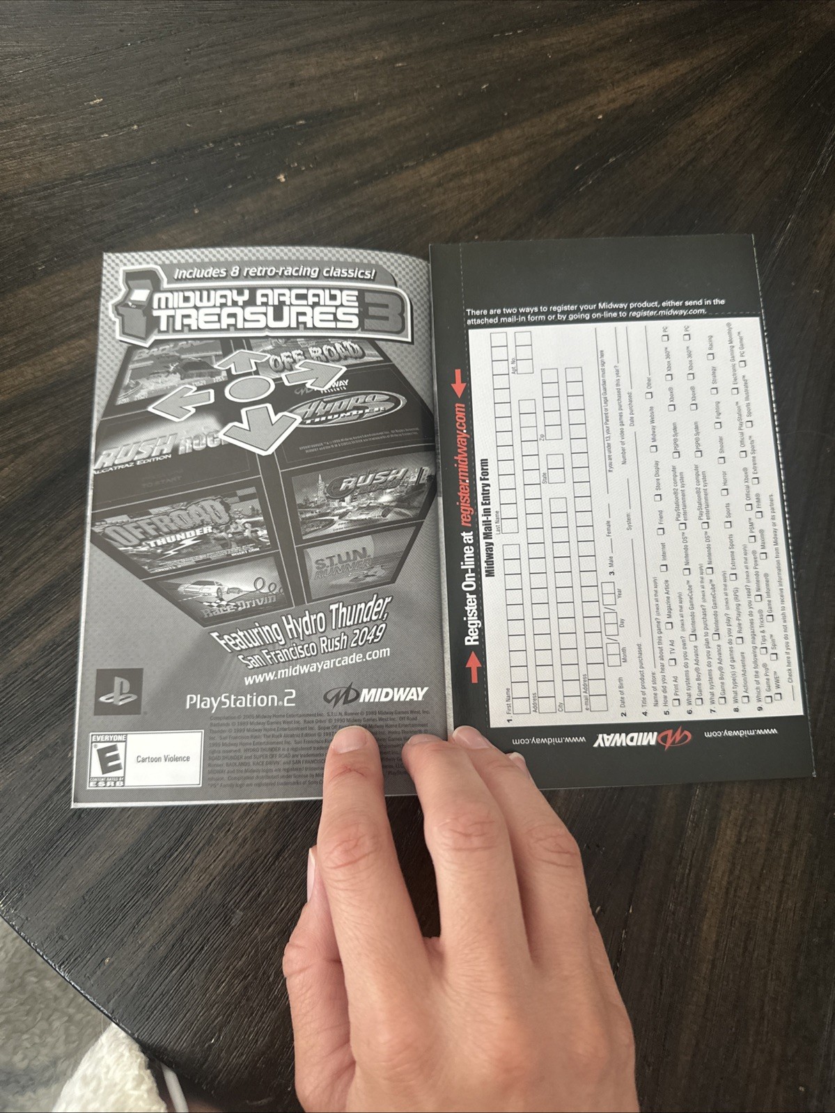 PlayStation 2 PS2 Manual Only Happy Feet