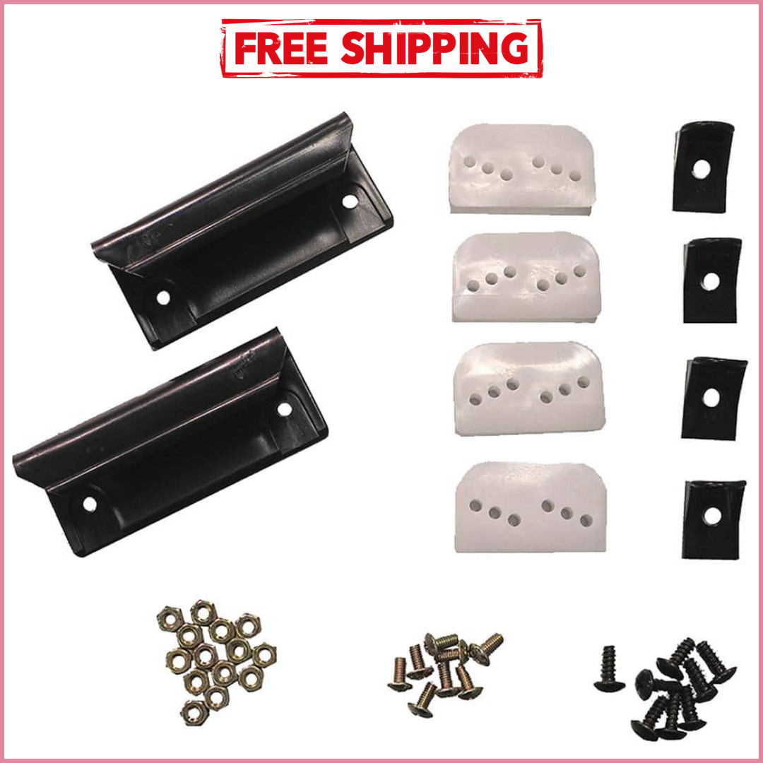 Arrow Shed Door Tune-Up Kit Handles Glides Replacement Hardware Repair Set