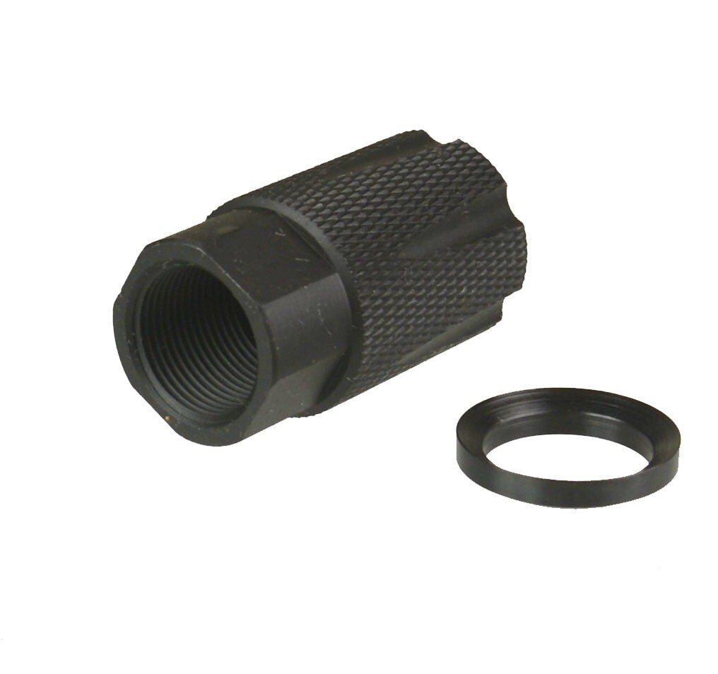 5/8x24 Compact Low Concussion Muzzle Brake Compensator For .308 300BLK 7.62x39