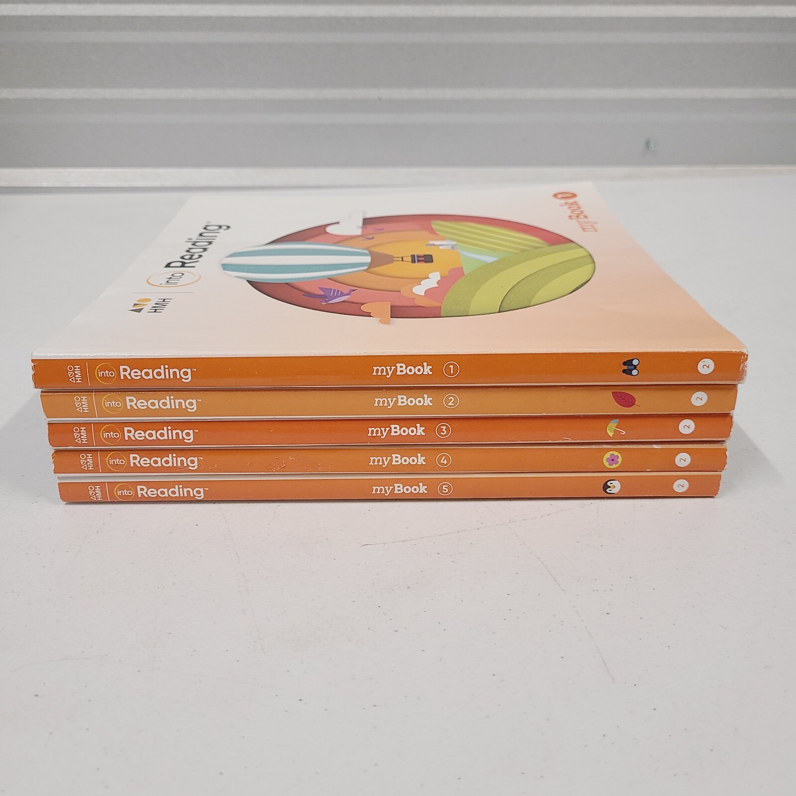 myBook HMH Into Reading Grade 2 Practice Workbook Text - Books 1-5, my book 2nd