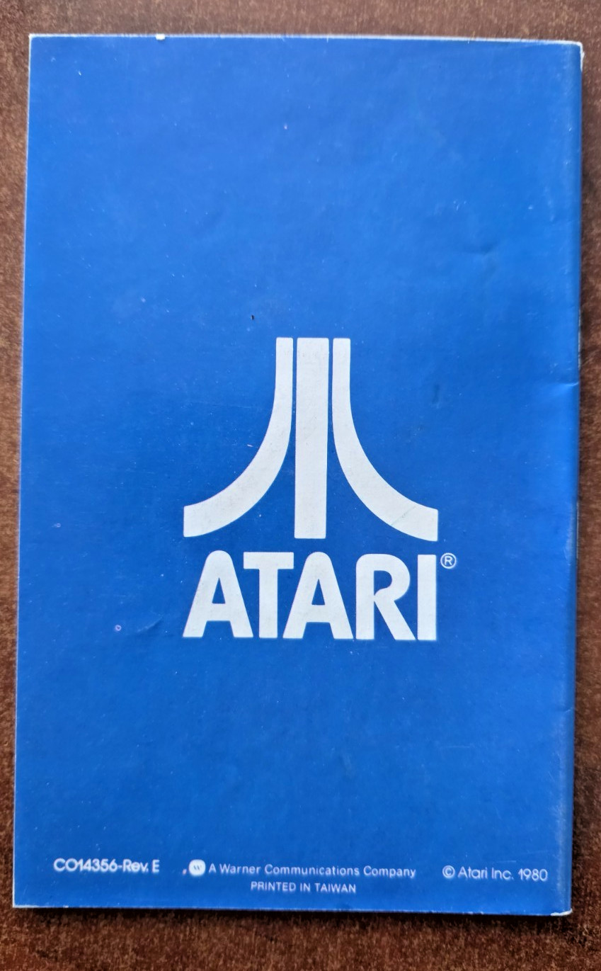1980 Atari Video Computer System Catalog Excellent Condition