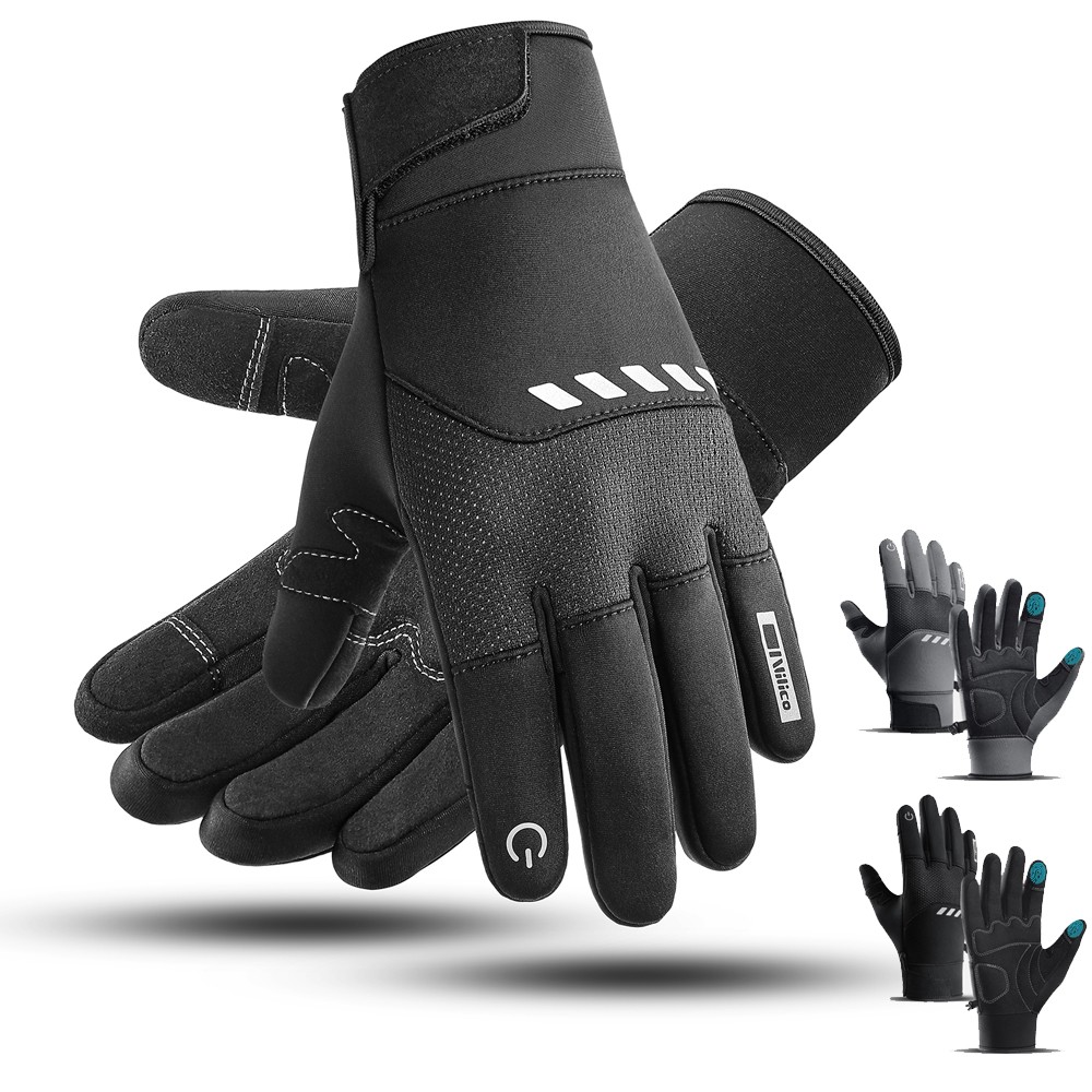 Winter Gloves Men Women Warm Thermal Windproof Touchscreen Non-Slip for Cycling