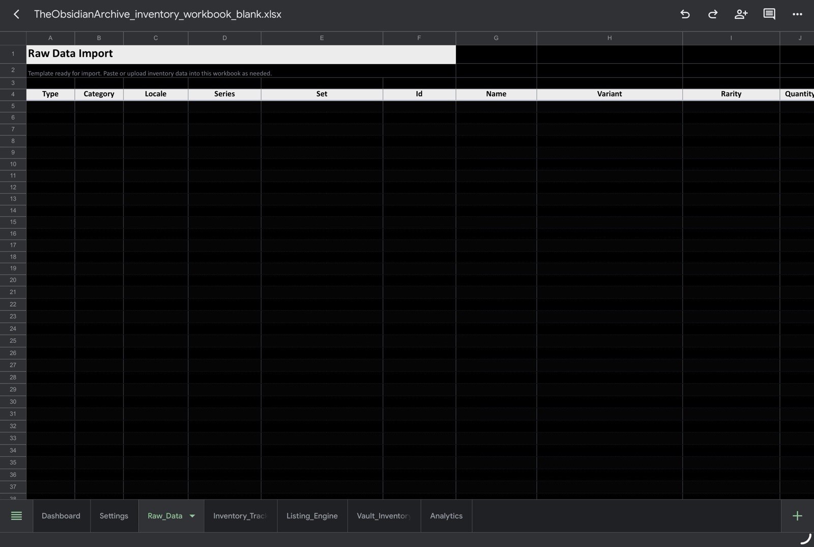 Pokémon PSA Profit Tracker Spreadsheet ROI Calculator eBay Vault Tool