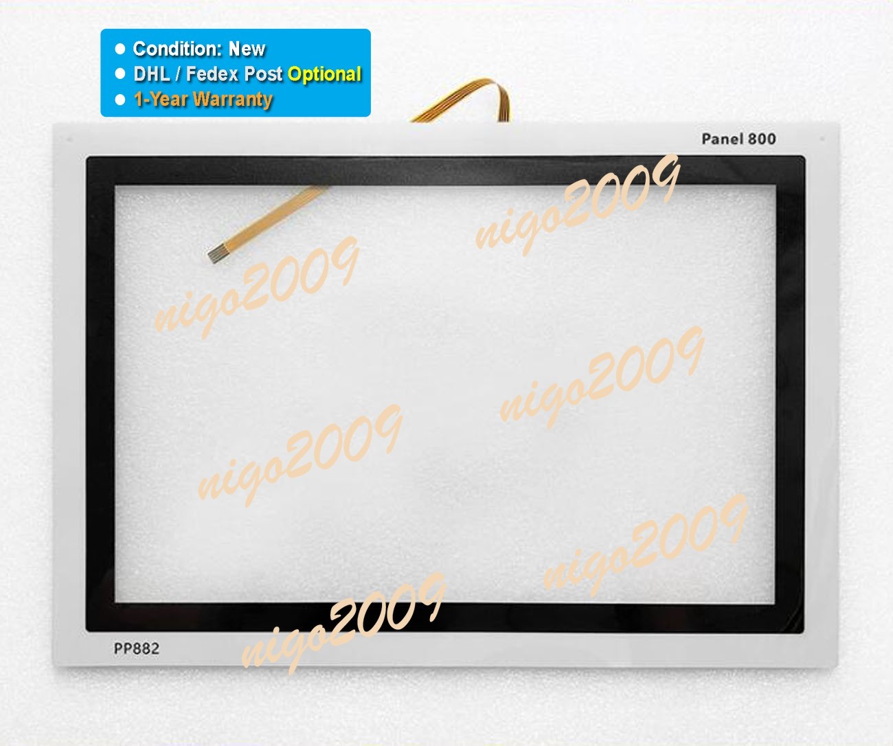 Fit for ABB PP882 3BSE069275R1 Touch Screen Protective Film Foil 1-Year Warranty