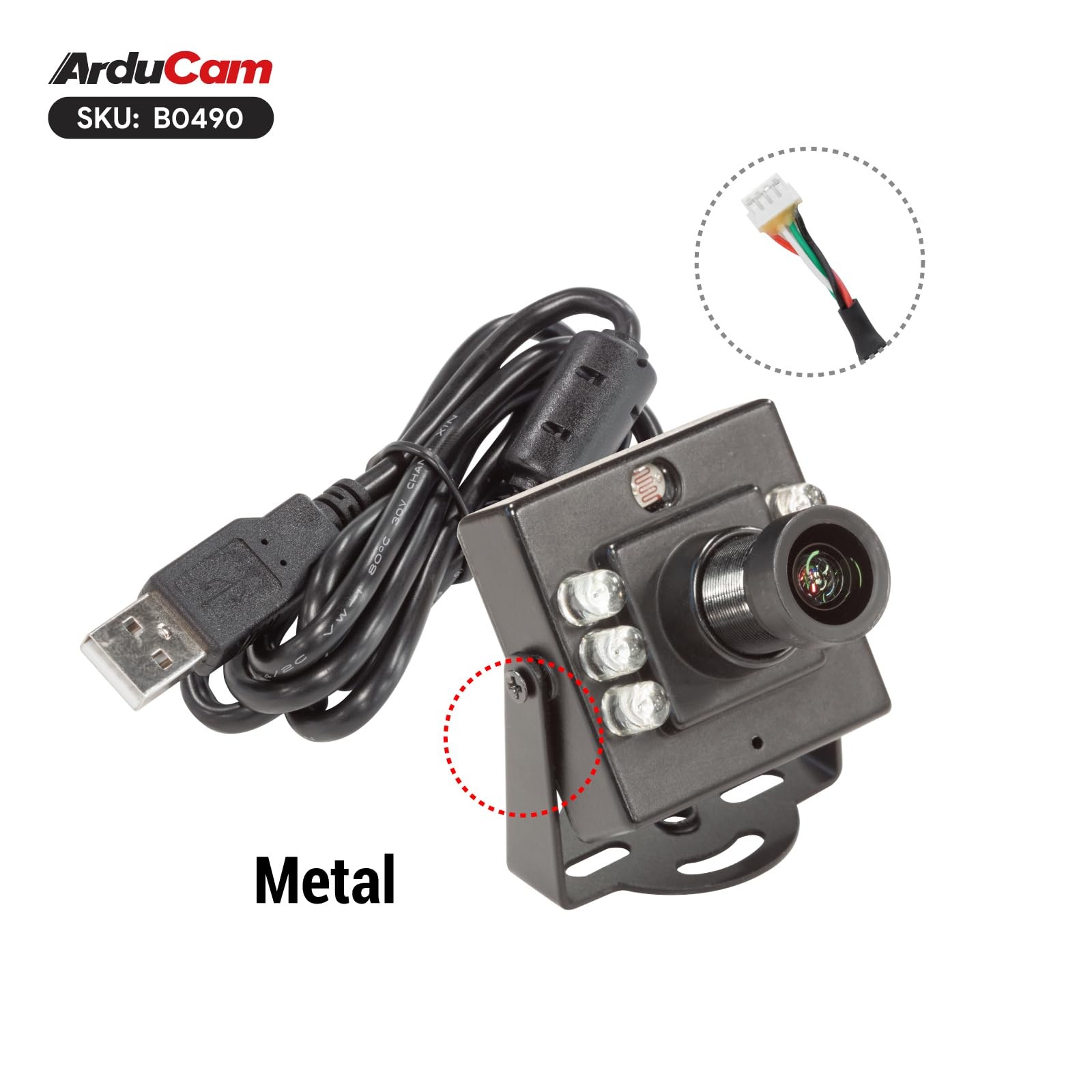 1080P Day & Night Vision USB Camera for Computer, 2MP Automatic IR-Cut Switch...