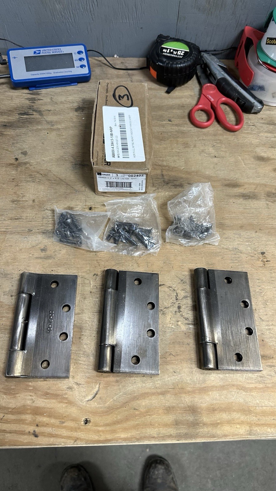 Hager 002402 Hinges Oil Rubbed Bronze