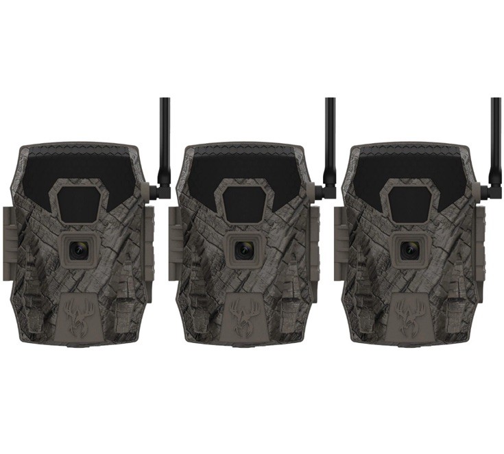 Wildgame Innovations Terra XT 2.0 Cellular Trail Camera, 3 Pack - New