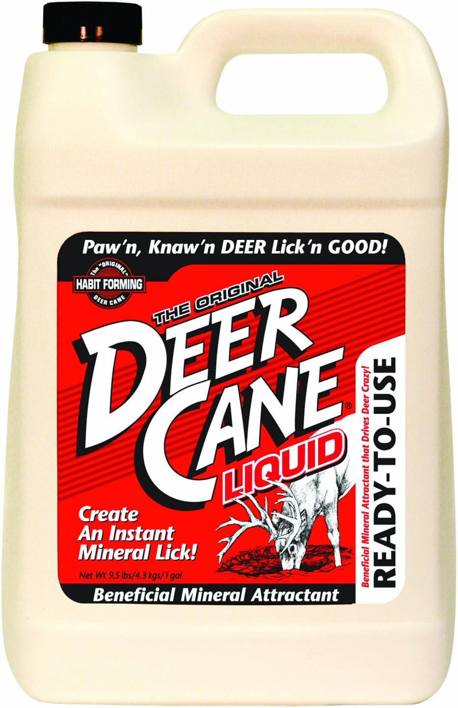 Deer Cane Attractant, Liquid, 1-Gal NEW