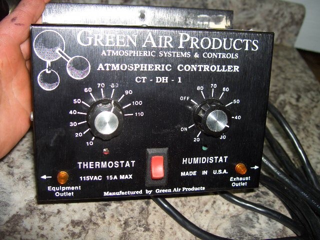 Green Air Products CT-DH-1 atmospheric controller untested