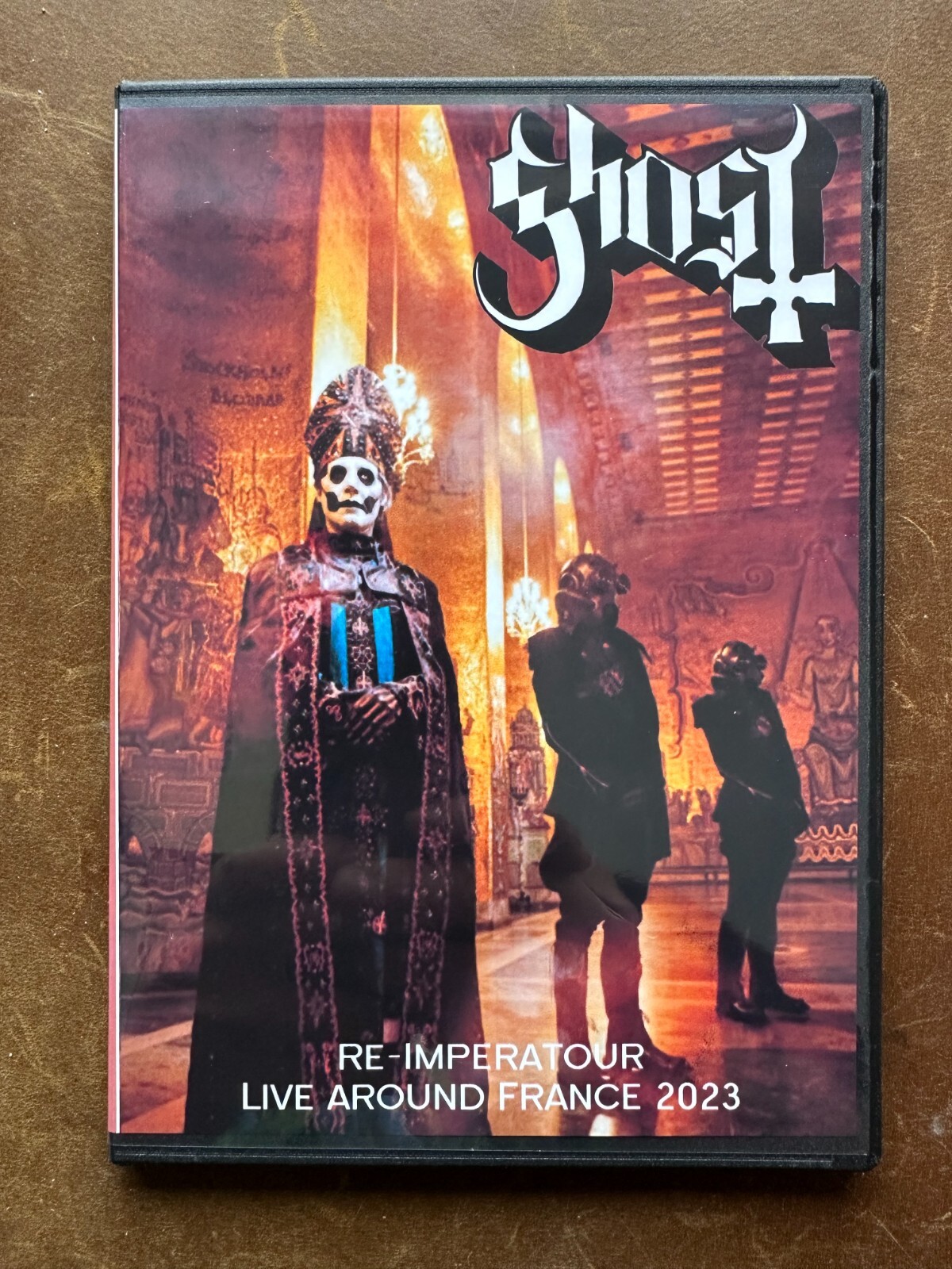 Ghost B.C. - Re-Imperatour Live Around France 2023 DVD Papa Emeritus II