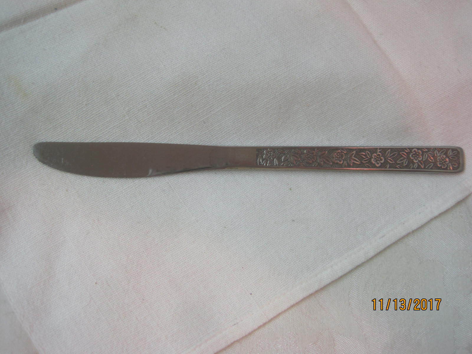 Japan Stanley Roberts stainless Dinner Knife Bayberry #217