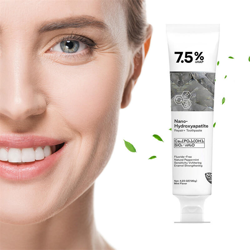 7.5% Hap Nano-Hydroxyapatite Toothpaste Remove Deep Clean For Sensitive Teeth US