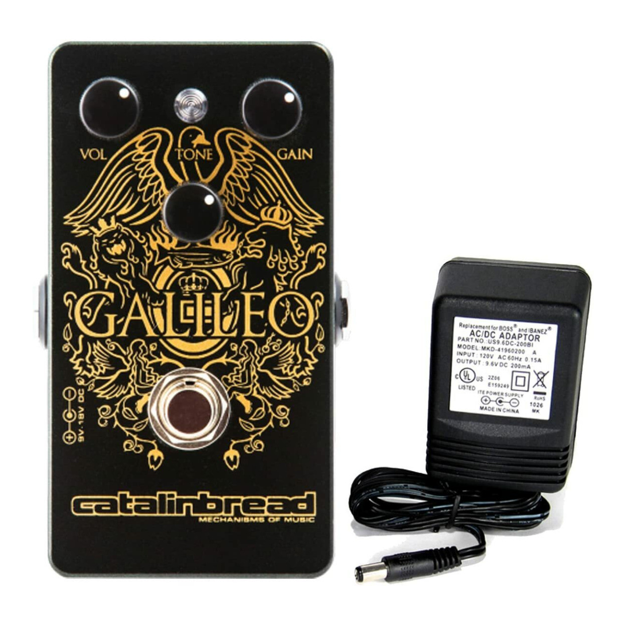 Catalinbread Galileo Treble Boost Foundation Overdrive Guitar Pedal
