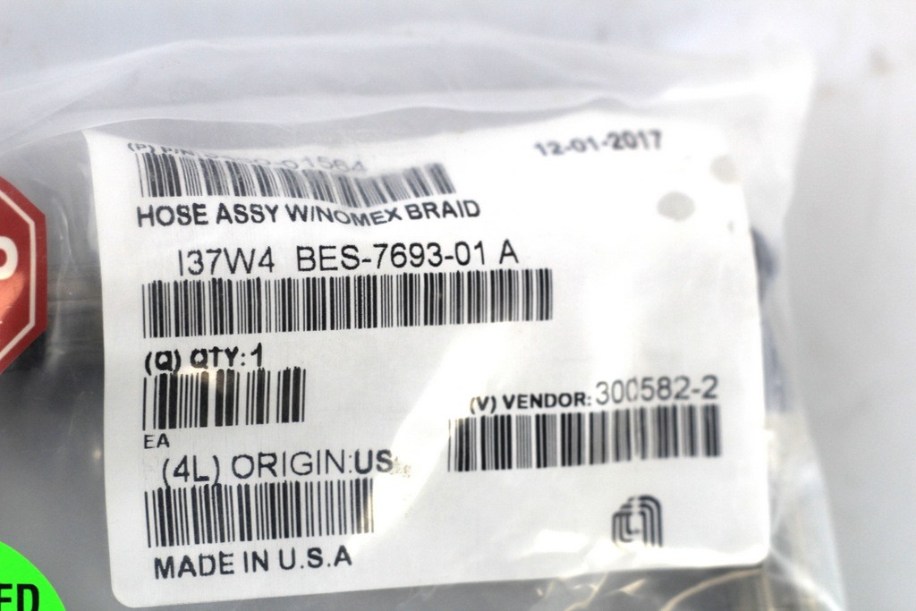 AMAT 3400-01564 HOSE ASSY WINOMEX BRAID