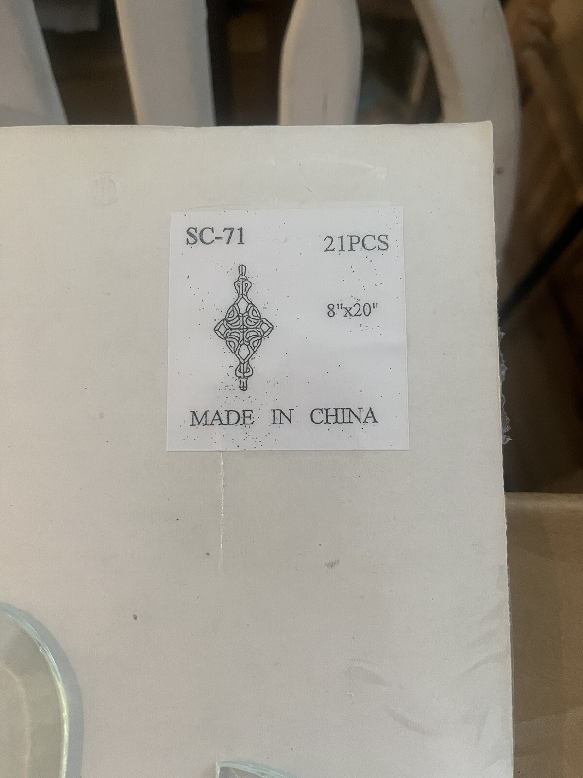 Bevel Cluster For Stained Glass Work SC-71 21pcs