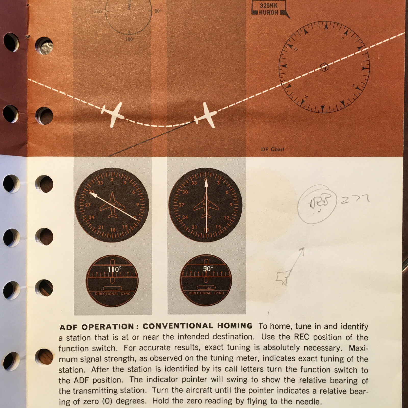 Bendix ADF-T-12C Pilot's Guide Manual