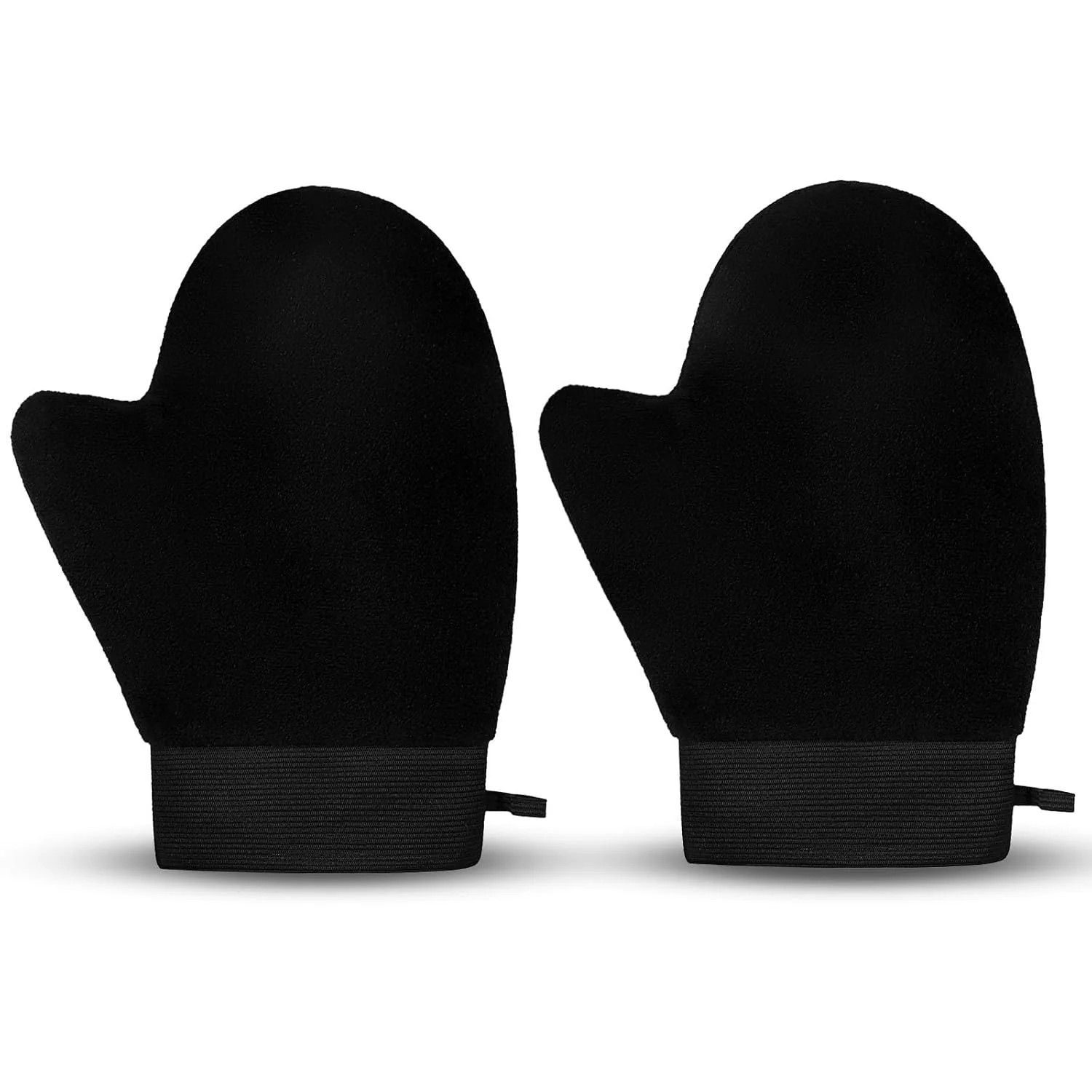 2 Pack Self Tanning Mitt - Elastic Wrist Tanning Gloves Prevents Staining, Tanni