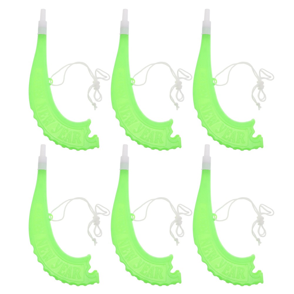 6 Pcs Noise Maker Back to School Noisemakers Football Fans Cheering Horns