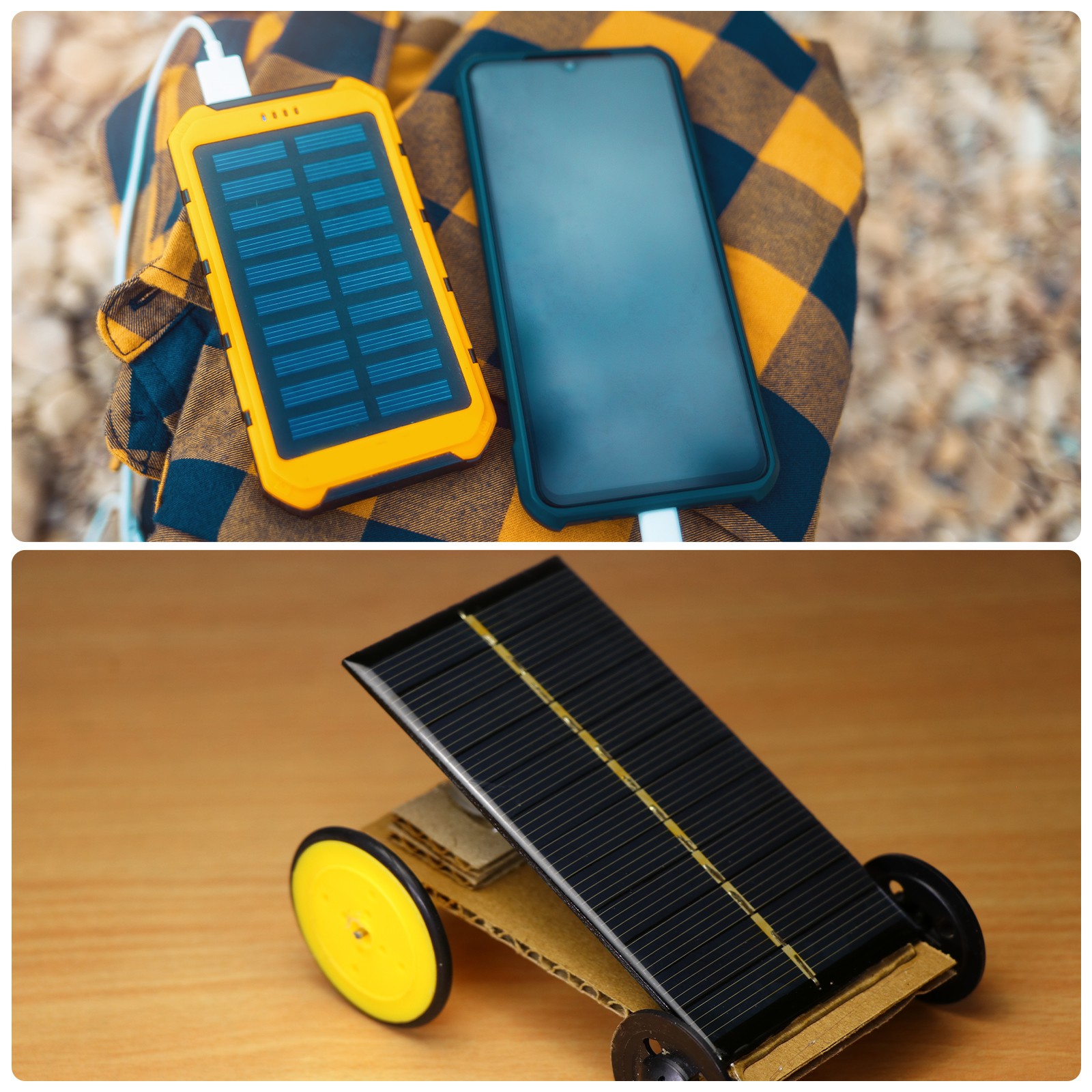 2Pcs 3V 0.33W 110mA Mini Solar Panels with Cable