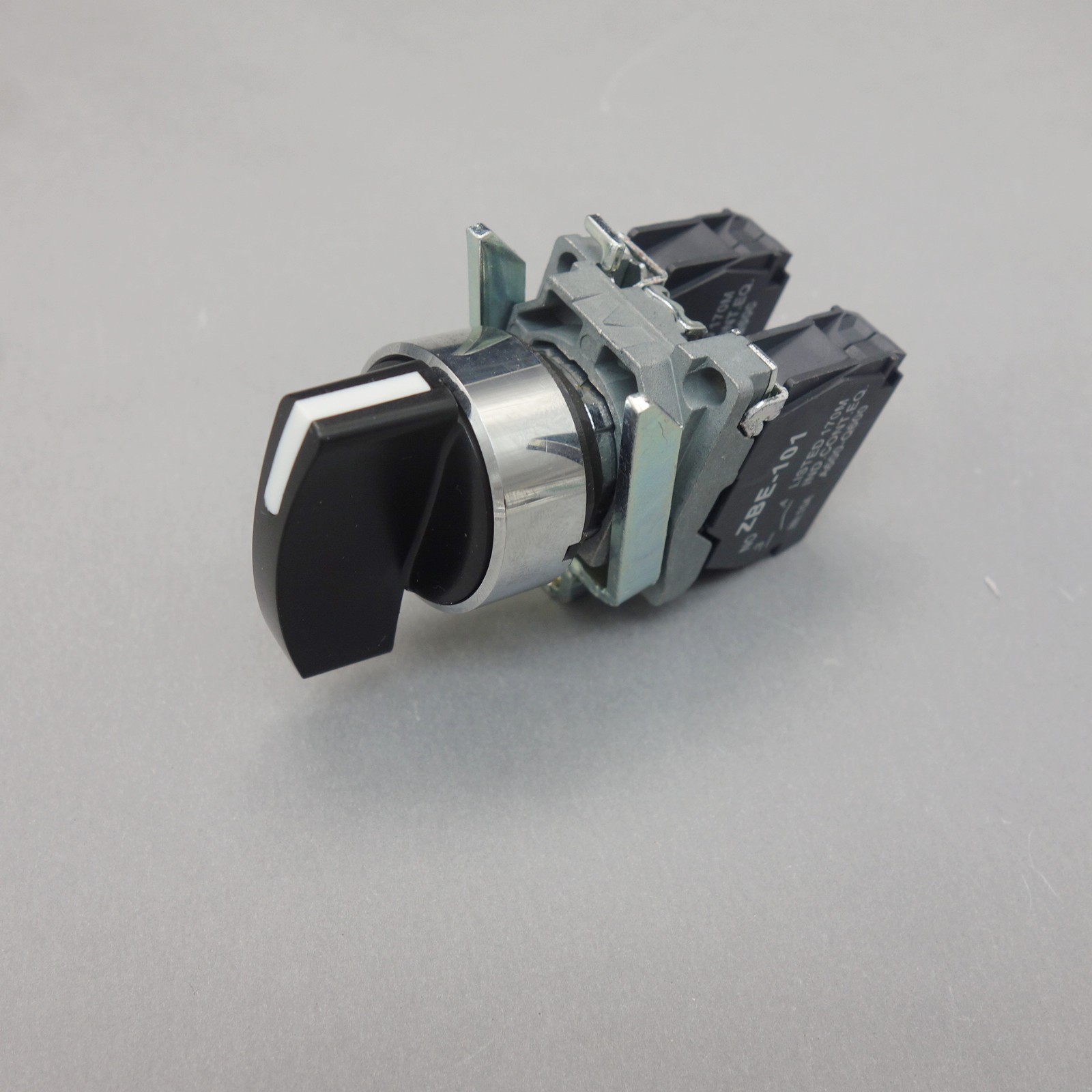 2PCS 22mm Long Handle Selector switch 3 Position Fits XB4BJ33 2N/O MAINTAINED