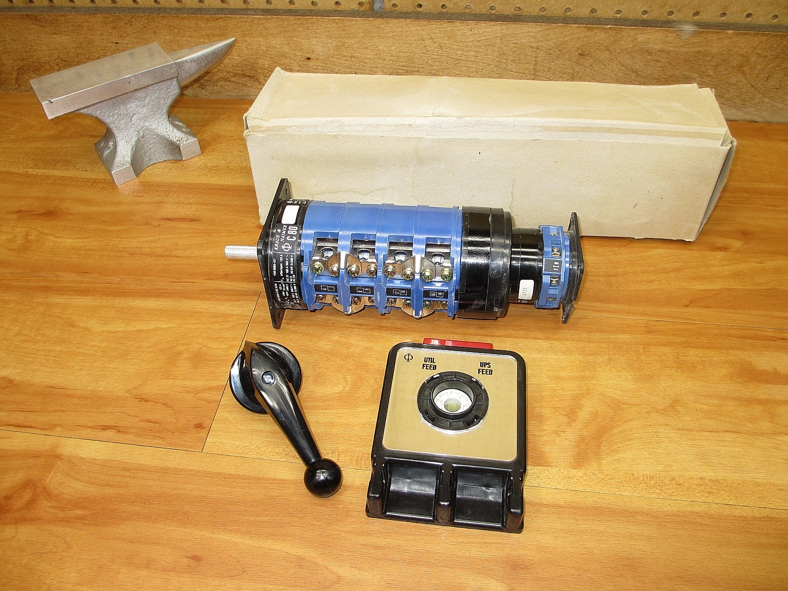 Kraus & Naimer C80 C340201 *NEW PLZ READ* Rotary Switch 100amp 600V