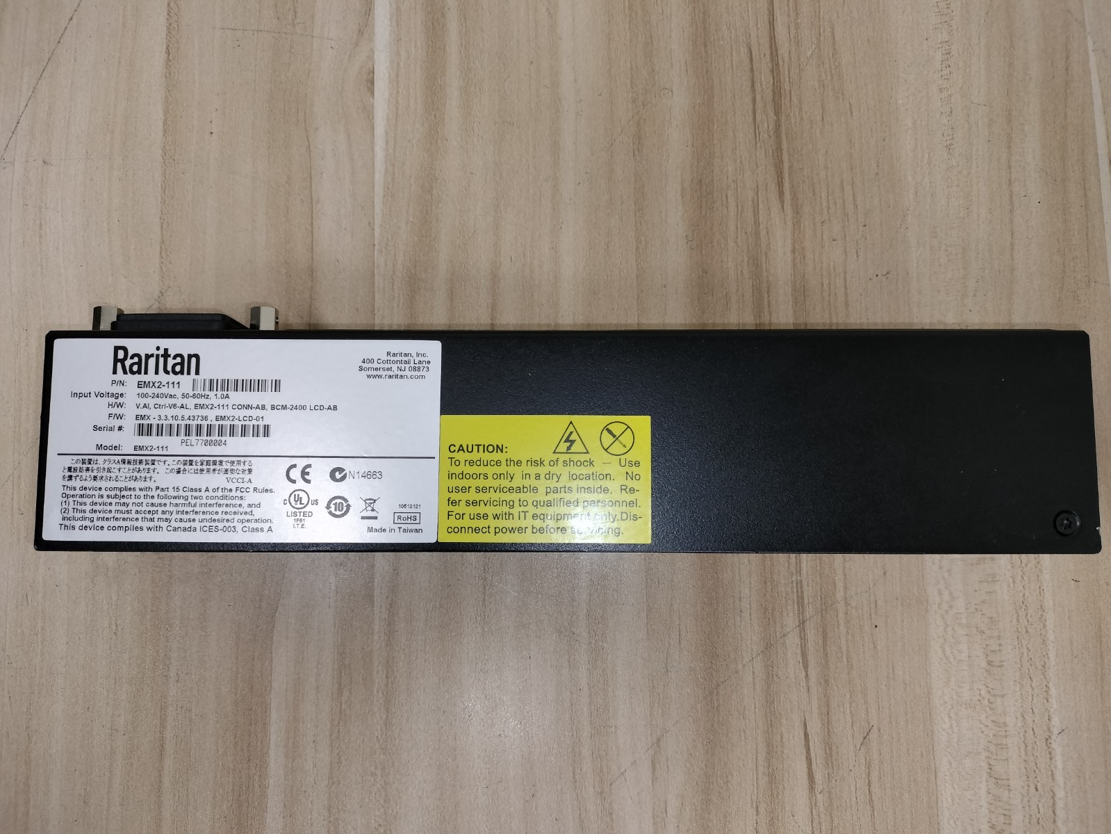 RARITAN EMX2-111 Smart Rack Environment Controller