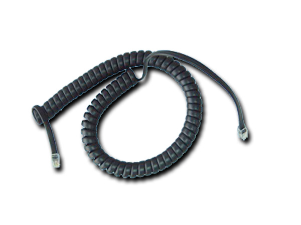Nortel T7100 12ft Handset Cord (Charcoal) *NEW*