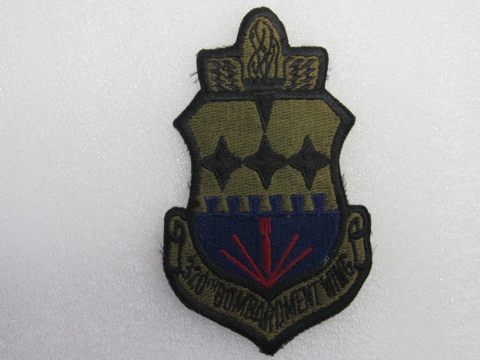 US AIir Force 320th Bombardment Wing Subdued Sew On Uniform Shoulder Patch