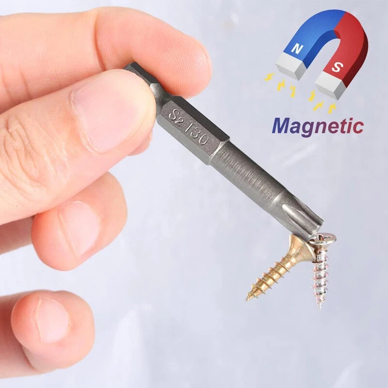 13pcs T5-T40 Magnetic Head Torx Screwdriver Bit Set Security Tamper Proof Star