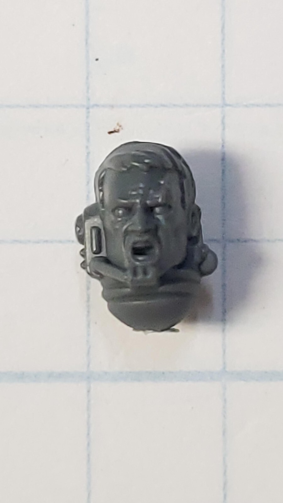 Warhammer 40k Space Marine Bits Infiltrator Incursor KT Veteran Head w Comms #33