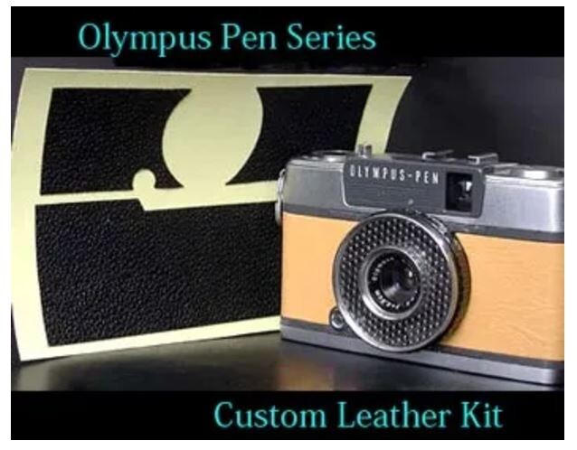 Camera Replacement Skin w/VID inst Olympus pen D/EE/EES/S/EE2/EES2/EE3 FromJapan