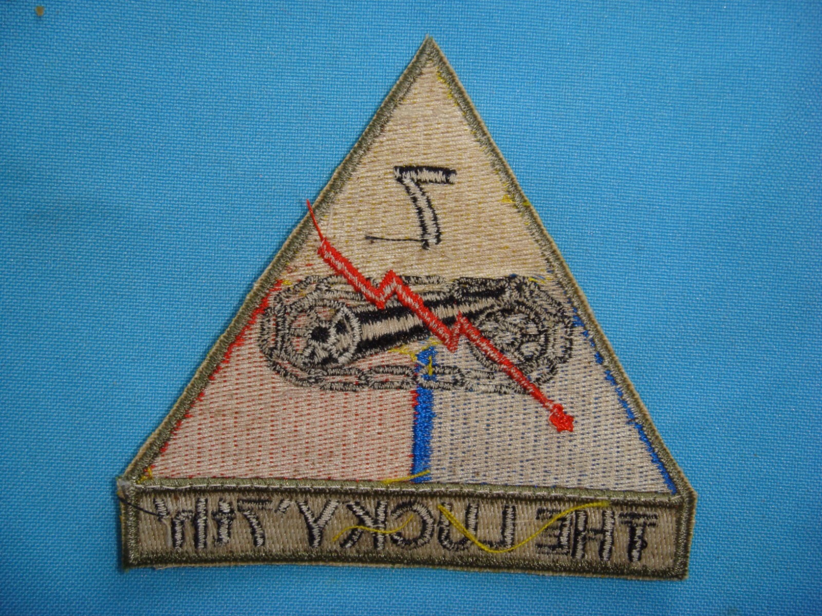 DESERT STORM PATCH US 7th ARMORED DIVISION THE LUCKY