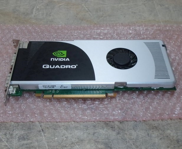 NVidia QuadroFX 3700 180-10393-0002-A01 Graphics Card 512MB PCI-e S-Video 2*DVI