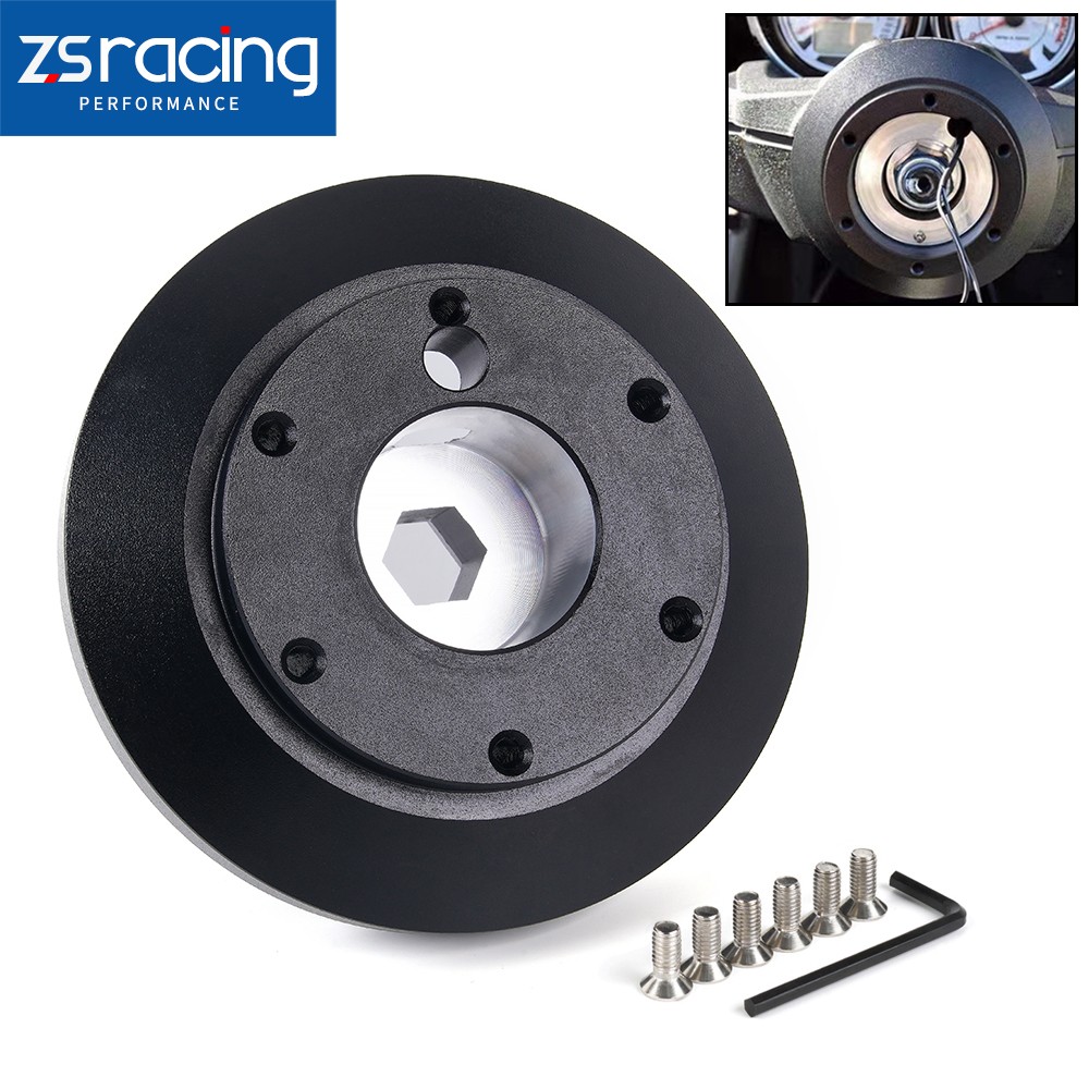 175H Steering Wheel 6-Hole Short Thin Hub Adapter Kit For Ford Mustang 2005-2019