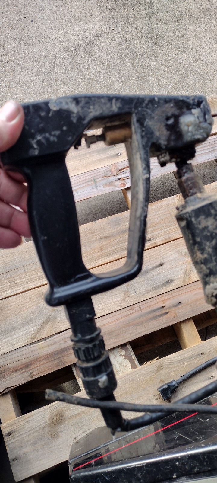 Benchmark Hot Technologies Glue Pot And Gun Used Needs Work Powers Up.
